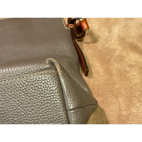 Dooney & Bourke Pebblestone Leather Large Hobo Handbag - Picture 9 of 10